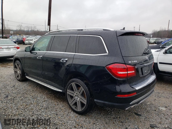 2019 Mercedes-Benz GLS with VIN 4JGDF6EE8KB186901, listed as a Copart auction lot 72484372 with 0 mi miles. Bid and sale history available at carsss.com. Image 2.