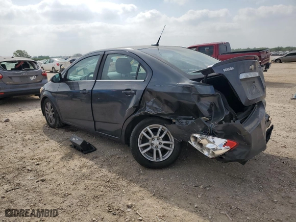 2013 Chevrolet Sonic LT with VIN 1G1JC5SH1D4141906, listed as a Copart auction lot 51786685 with 180,937 mi miles and Salvage Title. Bid and sale history available at carsss.com. Image 2.