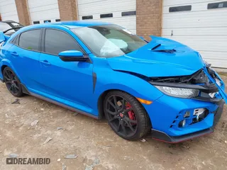 2021 Honda Civic Type R Touring with VIN SHHFK8G72MU201457, listed as a IAAI auction lot 41496526 with 48,571 mi miles. Bid and sale history available at carsss.com. Image 1.