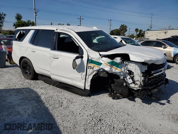 2023 Chevrolet Tahoe with VIN 1GBSCLED2PR328687, listed as a Copart auction lot 55007205 with 23,366 mi miles and Non repairable. Bid and sale history available at DreamBid. Image 4.
