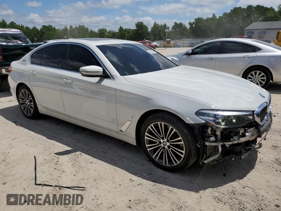 2018 BMW 5 Series 530e with VIN WBAJA9C55JG623083, listed as a Copart auction lot 55872524 with 90,222 mi miles and Non repairable. Bid and sale history available at DreamBid. Image 4.