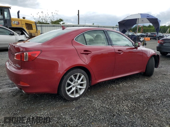 2012 Lexus IS 350 z VIN JTHCE5C26C5002981, wystawiony jako Copart lot #58119135 z przebiegiem Nie podano mil oraz Szkoda całkowita • Salvage title. Historia ofert i sprzedaży dostępna na DreamBid. Obrazek 3.