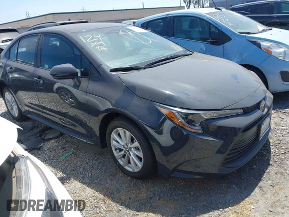 2024 Toyota Corolla LE with VIN 5YFB4MDE3RP195850, listed as a IAAI auction lot 42609039 with 3,061 mi miles and . Bid and sale history available at DreamBid. Image 1.