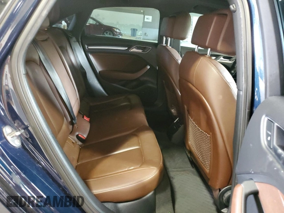 2018 Audi A3 Premium with VIN WAUAUGFF9J1039255, listed as a Copart auction lot 60853674 with 112,943 mi miles and Salvage Title. Bid and sale history available at DreamBid. Image 10.