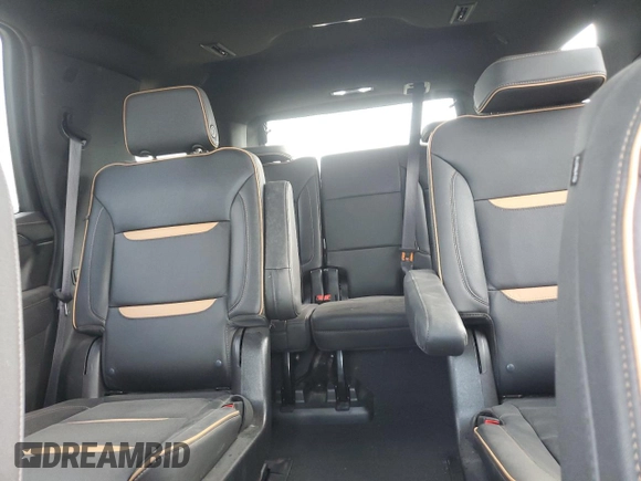 2023 GMC Yukon AT4 with VIN 1GKS2CKD0PR562589, listed as a Copart auction lot 74937514 with 14,450 mi miles and Non Repairable. Bid and sale history available at carsss.com. Image 10.