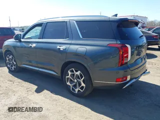2022 Hyundai Palisade Calligraphy z VIN KM8R7DHE6NU407925, wystawiony jako IAAI lot #41737020 z przebiegiem 50 074 mil mil oraz . Historia ofert i sprzedaży dostępna na DreamBid. Obrazek 3.