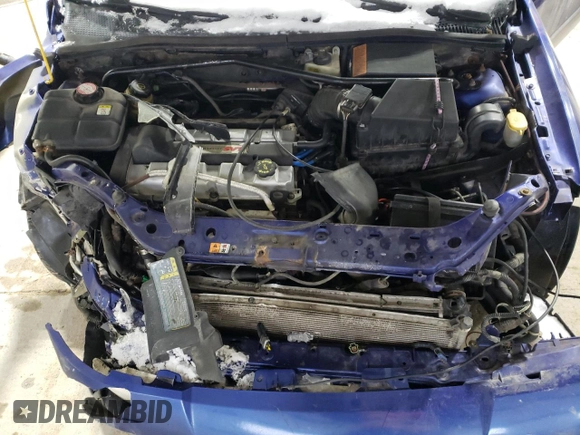 2002 Ford Focus SVT with VIN 3FAHP39592R229140, listed as a Copart auction lot 45146425 with 193,976 mi miles and Salvage Title. Bid and sale history available at DreamBid. Image 12.