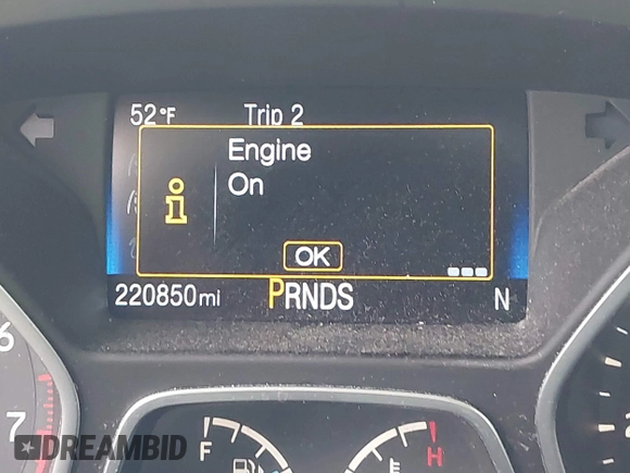2017 Ford Focus Titanium with VIN 1FADP3N26HL207100, listed as a IAAI auction lot 41865961 with 220,850 mi miles and . Bid and sale history available at carsss.com. Image 15.
