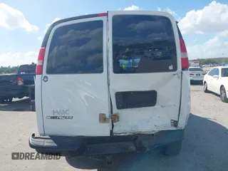 2018 Chevrolet Express Cargo Van with VIN 1GCWGAFP0J1177319, listed as a IAAI auction lot 41575100 with 132,479 mi miles. Bid and sale history available at carsss.com. Image 15.