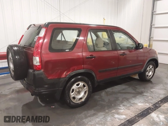 2006 Honda CR-V LX with VIN JHLRD78546C033372, listed as a IAAI auction lot 41494094 with 179,465 mi miles and . Bid and sale history available at carsss.com. Image 4.