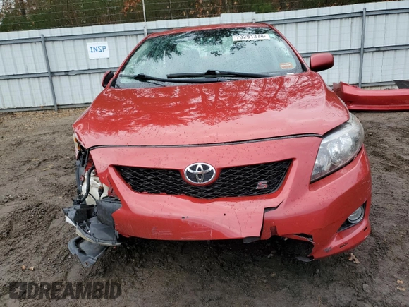 2010 Toyota Corolla with VIN 2T1BU4EE0AC445841, listed as a Copart auction lot 79291374 with 252,201 mi miles and Salvage Title. Bid and sale history available at carsss.com. Image 5.