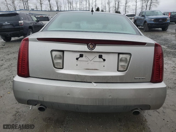 2005 Cadillac STS with VIN 1G6DW677050196604, listed as a Copart auction lot 86925054 with 0 mi miles and Salvage Title. Bid and sale history available at carsss.com. Image 6.