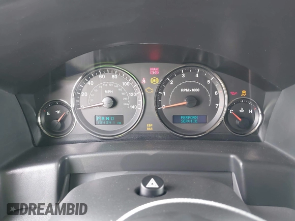 2006 Jeep Commander with VIN 1J8HH48N86C254171, listed as a IAAI auction lot 41491426 with 194,341 mi miles and . Bid and sale history available at DreamBid. Image 7.