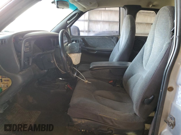 1999 Dodge Dakota SLT with VIN 1B7GG22Y0XS259031, listed as a Copart auction lot 87972505 with 153,354 mi miles and Salvage Title. Bid and sale history available at DreamBid. Image 7.