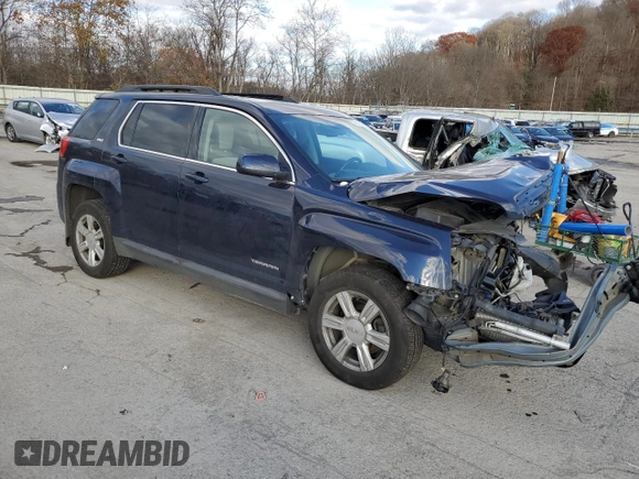 2015 GMC Terrain SLT with VIN 2GKFLXE39F6422544, listed as a Copart auction lot 79659564 with 86,497 mi miles and Salvage Title. Bid and sale history available at DreamBid. Image 4.