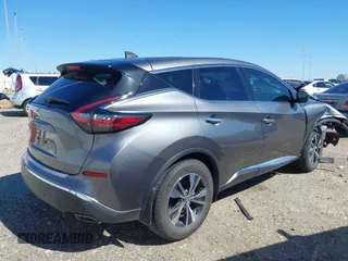 2022 Nissan Murano S with VIN 5N1AZ2AJ0NC128253, listed as a IAAI auction lot 41802874 with 39,114 mi miles and . Bid and sale history available at DreamBid. Image 4.