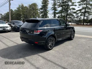 2017 Land Rover Range Rover Sport HSE Dynamic with VIN SALWV2FV9HA136152, listed as a Copart auction lot 50953945 with 120,643 mi miles and Clean Title. Bid and sale history available at carsss.com. Image 4.