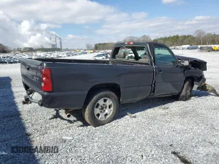 2005 Chevrolet Silverado 1500 Work Truck with VIN 1GCEC14Z95Z255227, listed as a Copart auction lot 46175915 with 144,609 mi miles and Salvage Title. Bid and sale history available at carsss.com. Image 3.