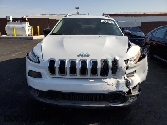 2015 Jeep Cherokee Sport with VIN 1C4PJLAB2FW689249, listed as a Copart auction lot 61716305 with 87,987 mi miles and Salvage title. Bid and sale history available at DreamBid. Image 5.