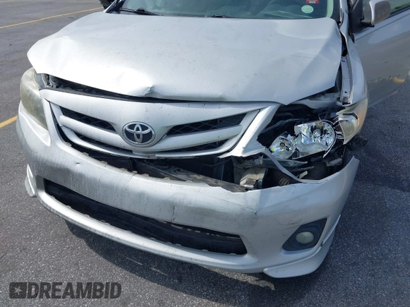 2013 Toyota Corolla L with VIN 5YFBU4EE7DP133536, listed as a IAAI auction lot 42067296 with 217,372 mi miles. Bid and sale history available at carsss.com. Image 6.