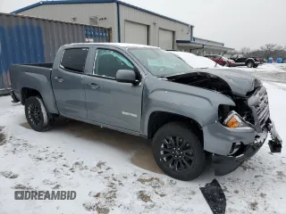 2022 GMC Canyon 2WD Elevation with VIN 1GTG5CEN3N1316273, listed as a Copart auction lot 85498574 with 23,266 mi miles and Salvage Title. Bid and sale history available at carsss.com. Image 4.