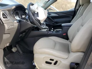 2022 Mazda CX-9 Touring with VIN JM3TCBCY6N0612672, listed as a Copart auction lot 53864575 with 28,456 mi miles and Salvage Title. Bid and sale history available at carsss.com. Image 7.