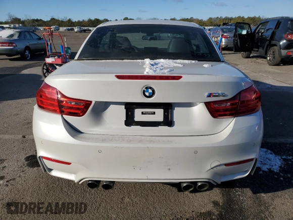 2017 BMW M4 with VIN WBS3U9C38HP971268, listed as a Copart auction lot 81133614 with 31,540 mi miles and Salvage title. Bid and sale history available at DreamBid. Image 6.