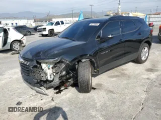 2020 Chevrolet Blazer LT with VIN 3GNKBCRS1LS701630, listed as a Copart auction lot 53170605 with 47,913 mi miles and Salvage title. Bid and sale history available at DreamBid. Image 1.