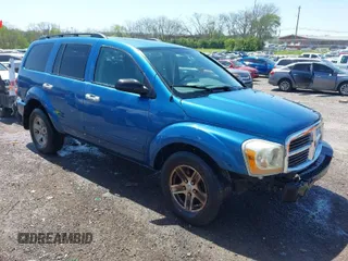 2004 Dodge Durango SLT with VIN 1D4HB48D24F220578, listed as a IAAI auction lot 41999311 with 157,695 mi miles and . Bid and sale history available at DreamBid. Image 1.