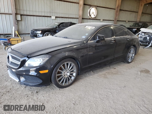2016 Mercedes-Benz CLS with VIN WDDLJ6FB8GA159414, listed as a Copart auction lot 74836984 with 132,379 mi miles and Salvage Title. Bid and sale history available at carsss.com. Image 1.