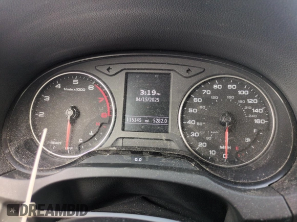 2016 Audi A3 Premium z VIN WAUB8GFFXG1024829, wystawiony jako Copart lot #53288635 z przebiegiem 115 145 mil mil oraz Szkoda całkowita • Salvage title. Historia ofert i sprzedaży dostępna na DreamBid. Obrazek 9.