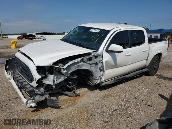 2021 Toyota Tacoma SR with VIN 3TYAX5GN5MT031086, listed as a Copart auction lot 55275375 with 55,279 mi miles and Salvage title. Bid and sale history available at DreamBid. Image 1.