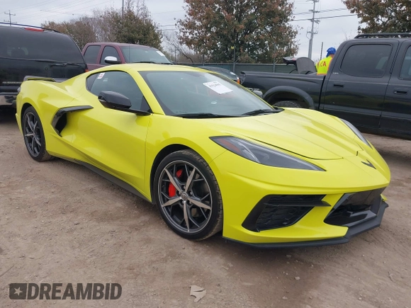 2022 Chevrolet Corvette 2LT z VIN 1G1YB2D42N5116714, wystawiony jako IAAI lot #41524905 z przebiegiem 12 312 mil mil oraz . Historia ofert i sprzedaży dostępna na DreamBid. Obrazek 1.