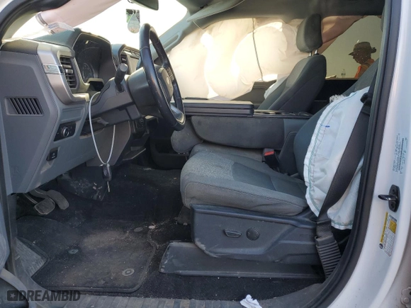 2022 Ford F-150 XL with VIN 1FTEW1EP7NKD51600, listed as a Copart auction lot 58343804 with 80,891 mi miles and Salvage Title. Bid and sale history available at carsss.com. Image 7.
