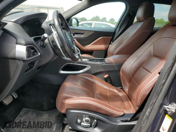 2018 Jaguar F-Pace S with VIN SADCM2FV7JA255776, listed as a Copart auction lot 53561575 with 82,005 mi miles and Salvage title. Bid and sale history available at DreamBid. Image 7.