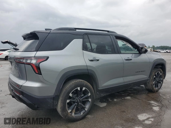2025 Chevrolet Equinox FWD RS with VIN 3GNAXLEG1SL226410, listed as a Copart auction lot 57580165 with 8,079 mi miles and Salvage title. Bid and sale history available at DreamBid. Image 3.