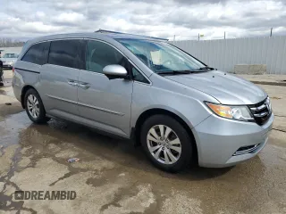 2016 Honda Odyssey EX-L with VIN 5FNRL5H65GB117587, listed as a Copart auction lot 50508535 with 105,001 mi miles and Salvage Title. Bid and sale history available at DreamBid. Image 4.