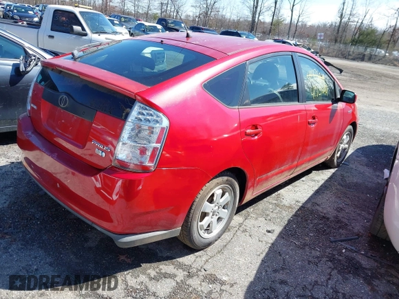 2006 Toyota Prius with VIN JTDKB20UX63186476, listed as a IAAI auction lot 41729644 with 94,092 mi miles and . Bid and sale history available at carsss.com. Image 4.