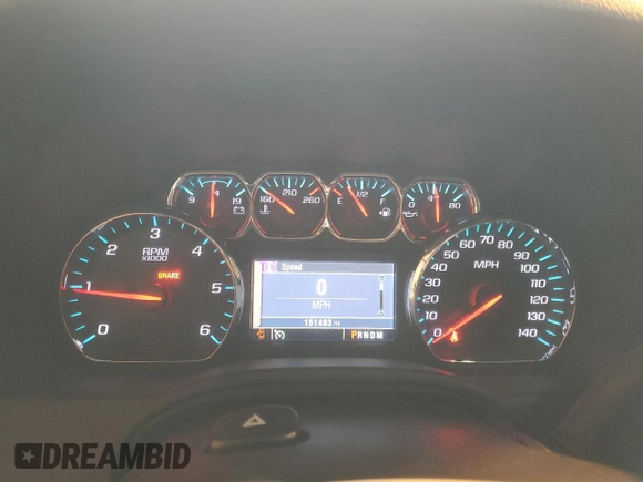 2015 Chevrolet Tahoe LS with VIN 1GNSCAKC0FR281838, listed as a Copart auction lot 51745675 with 151,483 mi miles and Clean title. Bid and sale history available at DreamBid. Image 9.