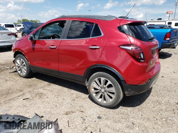 2017 Buick Encore Preferred with VIN KL4CJESB1HB128036, listed as a Copart auction lot 62212985 with Not provided miles and Salvage title. Bid and sale history available at DreamBid. Image 2.