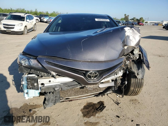 2023 Toyota Camry SE with VIN 4T1G11AK8PU732604, listed as a Copart auction lot 50635685 with 57,364 mi miles and Salvage Title. Bid and sale history available at DreamBid. Image 5.