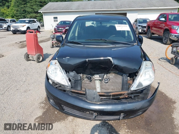 2008 Nissan Versa 1.8 S with VIN 3N1BC11E18L374733, listed as a IAAI auction lot 40022252 with 91,593 mi miles. Bid and sale history available at carsss.com. Image 12.