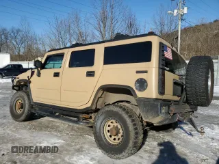 2004 Hummer H2 with VIN 5GRGN23UX4H119707, listed as a Copart auction lot 41435425 with 194,040 mi miles and Salvage Title. Bid and sale history available at carsss.com. Image 2.