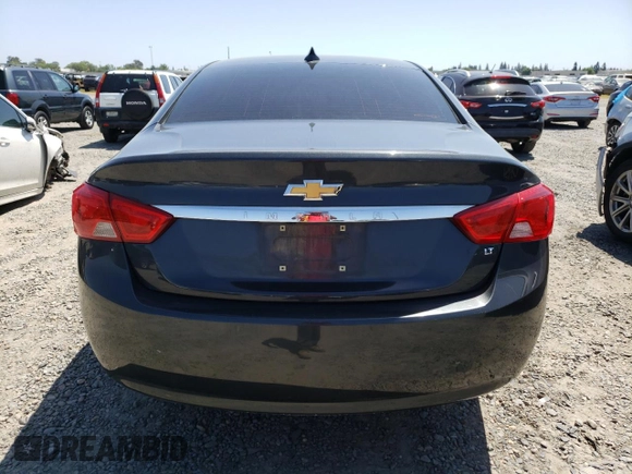 2019 Chevrolet Impala LT with VIN 2G11Z5SA9K9148291, listed as a Copart auction lot 55526175 with 126,687 mi miles and Clean Title. Bid and sale history available at DreamBid. Image 6.