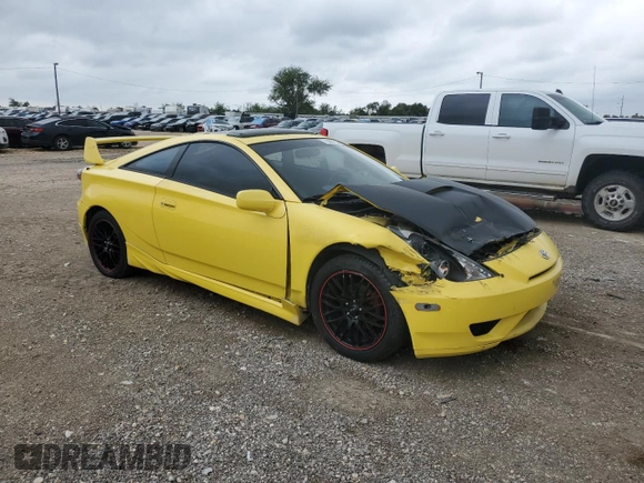2004 Toyota Celica GTS z VIN JTDDY32T340070701, wystawiony jako Copart lot #72808134 z przebiegiem 151 534 mil mil oraz Szkoda całkowita • Salvage title. Historia ofert i sprzedaży dostępna na DreamBid. Obrazek 4.