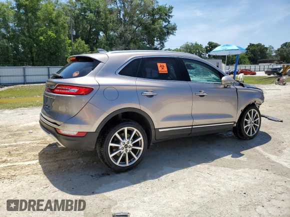 2019 Lincoln MKC Reserve with VIN 5LMCJ3C97KUL02010, listed as a Copart auction lot 57616845 with 73,501 mi miles and Non repairable. Bid and sale history available at DreamBid. Image 3.