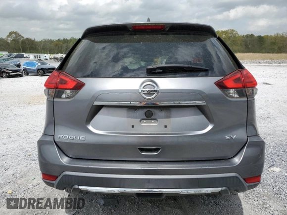2017 Nissan Rogue SV with VIN KNMAT2MT8HP518226, listed as a Copart auction lot 51650855 with 121,031 mi miles and Salvage Title. Bid and sale history available at carsss.com. Image 6.
