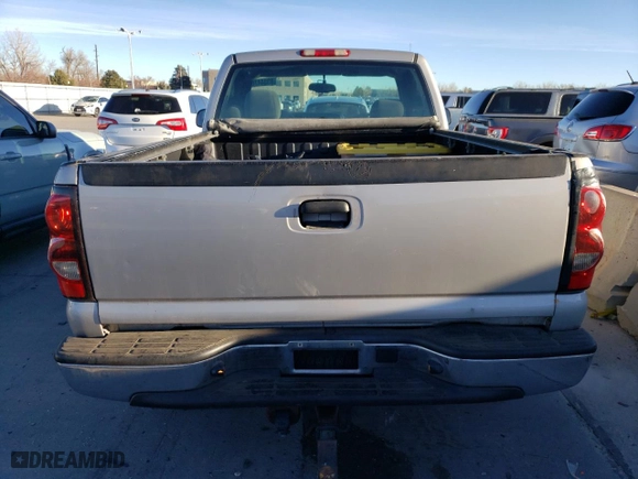 2007 Chevrolet Silverado 1500 Classic Work Truck with VIN 3GCEK14X37G211793, listed as a Copart auction lot 83344764 with 200,991 mi miles and Salvage Title. Bid and sale history available at carsss.com. Image 10.