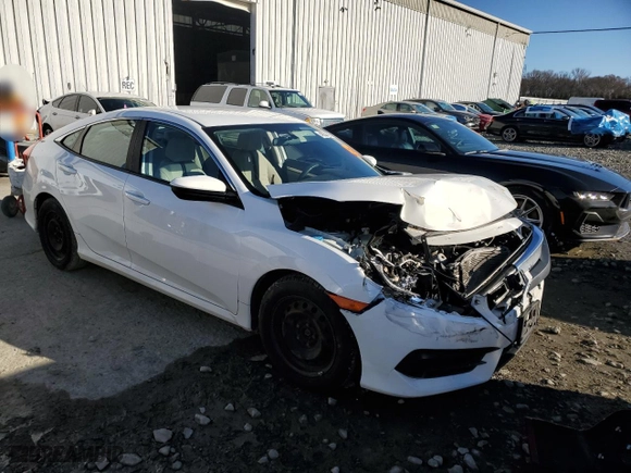 2018 Honda Civic Sedan LX with VIN 2HGFC2F55JH522282, listed as a Copart auction lot 49314695 with 0 mi miles and Salvage Title. Bid and sale history available at carsss.com. Image 4.