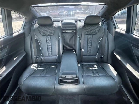 2017 BMW 7 Series 750i with VIN WBA7F0C34HGM22159, listed as a Copart auction lot 50847125 with 79,952 mi miles and Salvage title. Bid and sale history available at DreamBid. Image 10.